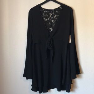 Flynn Skye NWT London Mini Dress bell sleeves